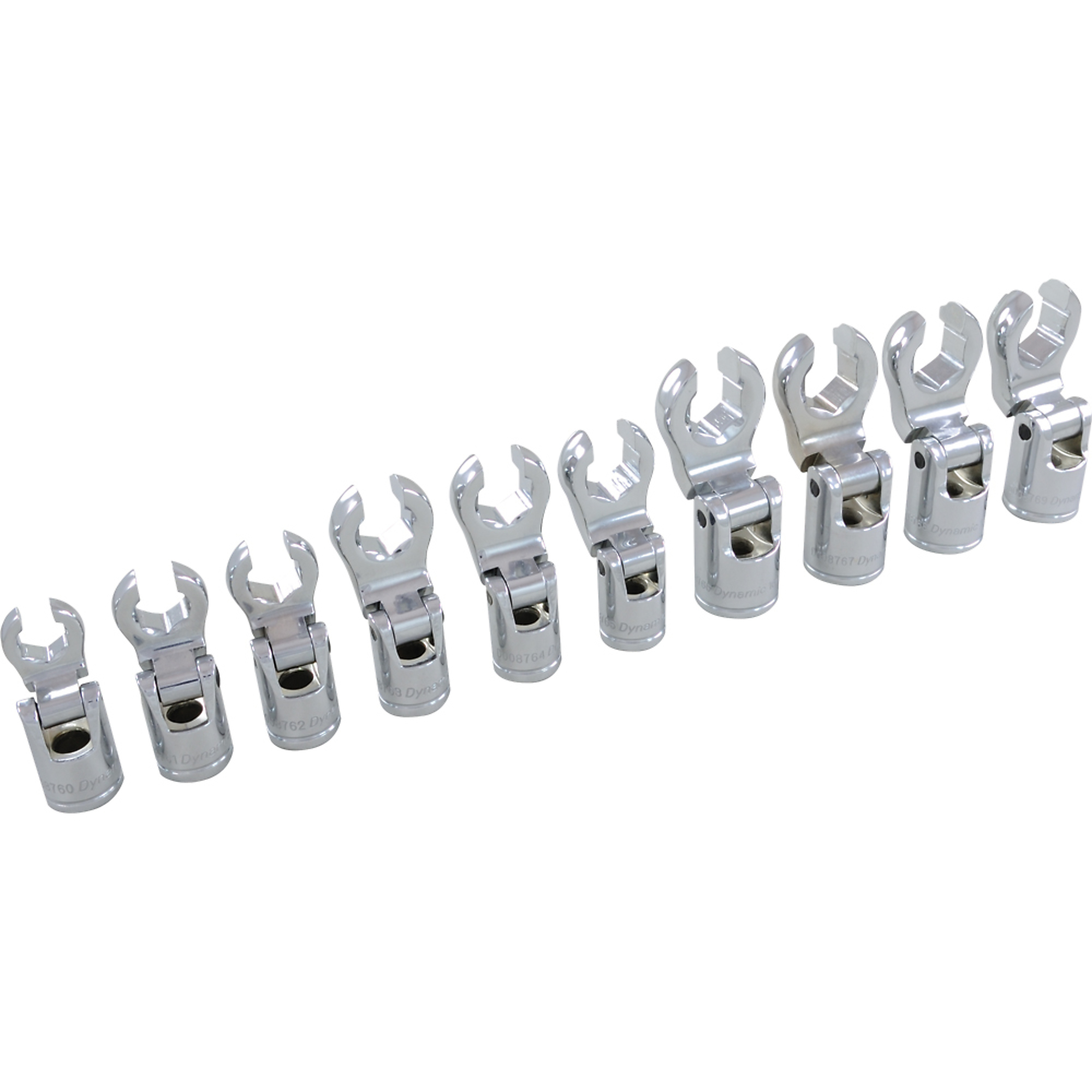 Dynamic Tools, 3/8in. Drive 10 Piece Metric, Flare Nut Socket Set, Measurement Standard Metric, Pieces (qty.) 10 Socket Set Type 3/8in. Drive Sets, Model# D010028